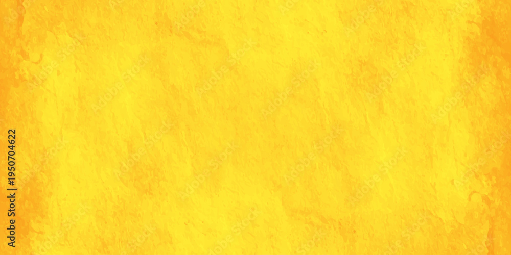 Obraz premium Vibrant Yellow Abstract Acrylic Paint Texture Background with Brush Strokes