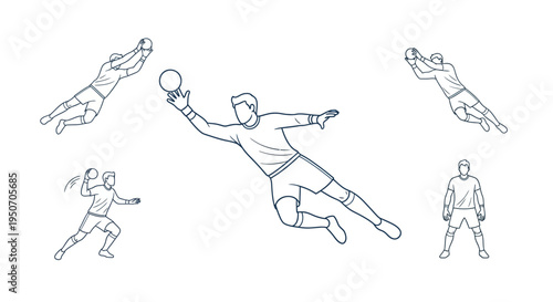 Volleyball player in mid jump spike.