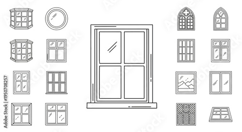 Various Window Types and Designs.