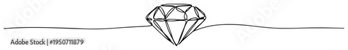 brilliant cut diamond gemstone vector illustration