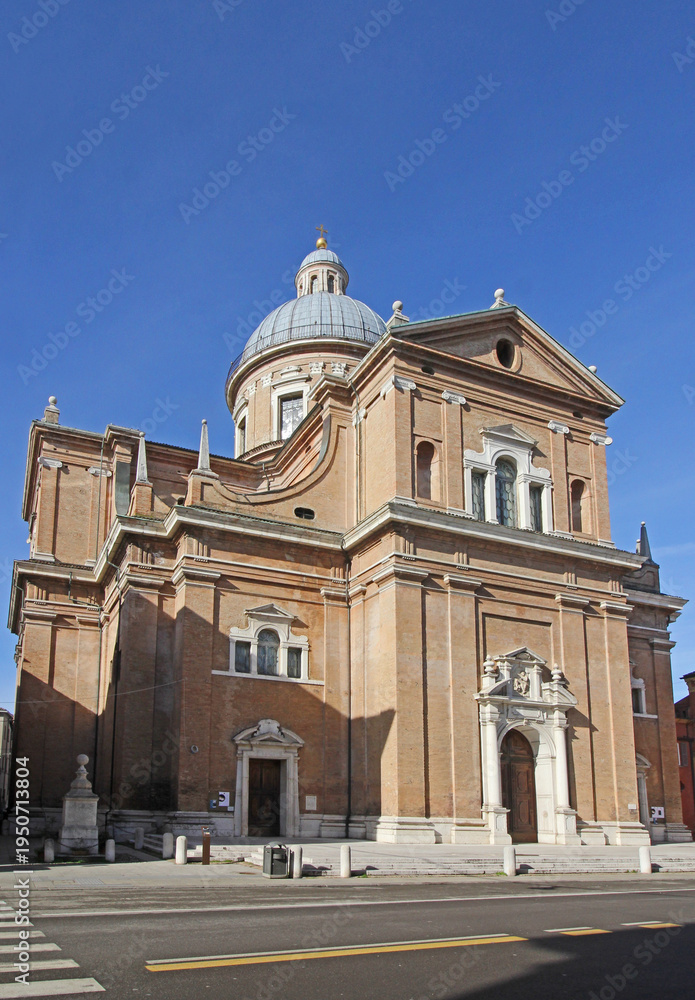 Obraz premium la Basilica della Vergine della Ghiara a Reggio Emilia