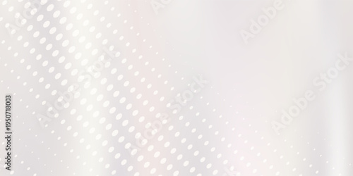 Abstract white fabric. Wedding gray and pearl background modern desaign elegant futuristic gradient dots art pattern