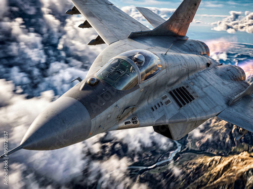MiG-29 fighter jet