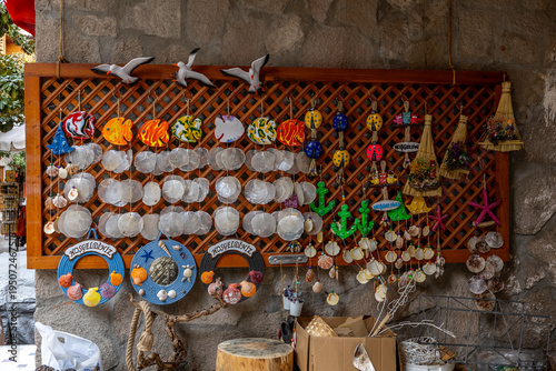 Small handmade wooden decorative items