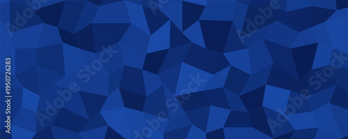 Dark BLUE vector abstract polygonal pattern. Creative geometric illustration in Origami style with gradient. Brand-new design for your business.