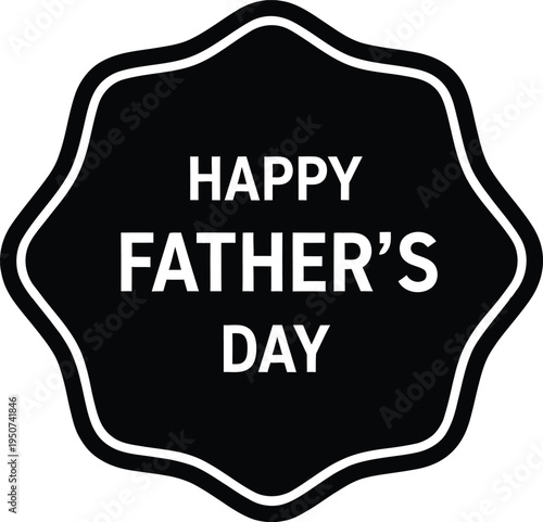 Happy father's day greeting card
