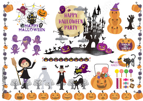 ハロウィン、イベント、１０月、秋、パーティ、城、コウモリ、満月、夜、影、ジャックオーランタン、シルエット、満月、月、夜、おばけ、木、不気味、水彩、かぼちゃ、アイコン、背景、アブストラクト、バックグラウンド、魔女、クモの巣、アイコン、バナー、ワンポイント、かわいい、お菓子