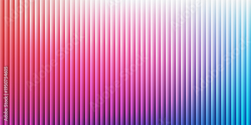 Abstract vertical stripes background with purple and blue neon gradient, vibrant futuristic geometric pattern for modern technology, digital web design, and synthwave posters.