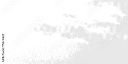 Abstract grunge background vector illustration featuring a bright blue sky with white clouds and a beautiful textured atmosphere under the summer sun