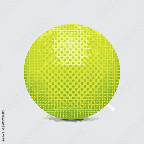 Ball texture for padel ball, sport background, vector illustration