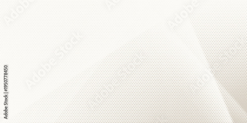 Abstract beige background with halftone dot pattern forming a smooth gradient effect.eps10