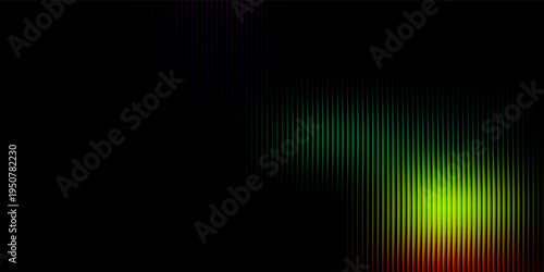 Abstract dark background with red vertical speed lines, glowing neon stripes gradient on black, futuristic technology pattern for gaming, automotive, and cinematic posters.