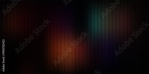 Abstract dark background with red vertical speed lines, glowing neon stripes gradient on black, futuristic technology pattern for gaming, automotive, and cinematic posters.