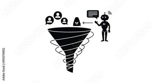 marketing funnel customer conversion process