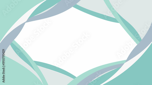 Clinical Background with Abstract Flowing Shapes Ideal for Modern Healthcare Presentations