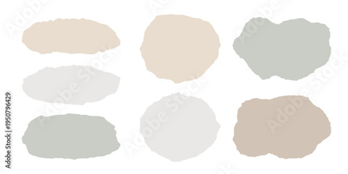 破れた紙のベクター・グラフィック素材