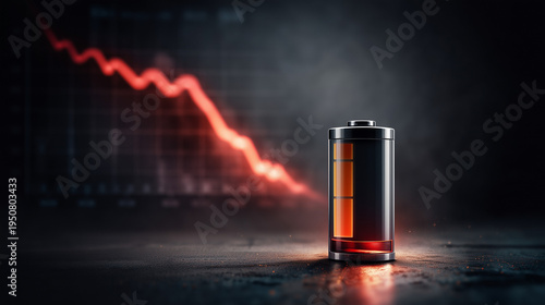 Depleted Power: A lone batt...