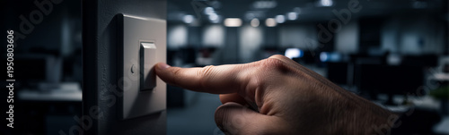Power On: A hand confidentl...