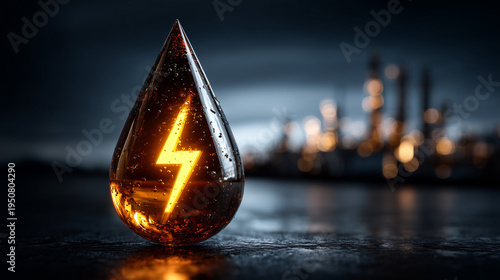 Energy Drop: A striking dep...