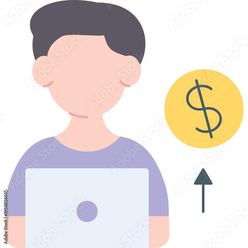 Freelance Income Illustration