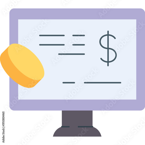 Online Earnings Illustration