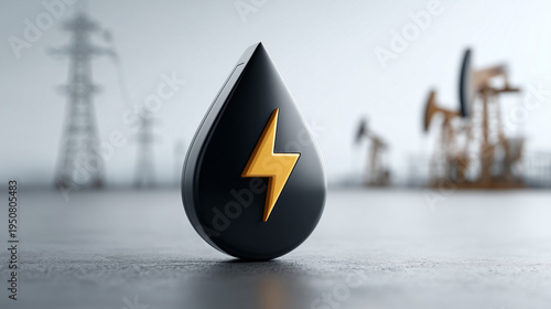 Energy Drop Symbol: The sym...