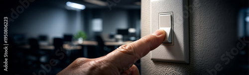 Light Switch Moment: A hand...