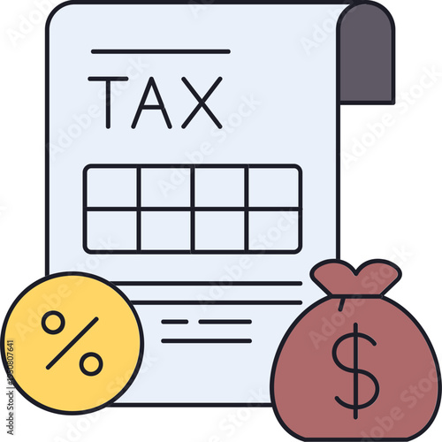 Taxable Income Sticker