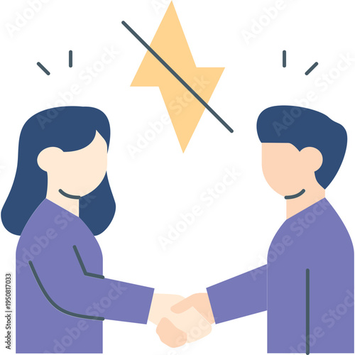 Conflict Resolution Illustration