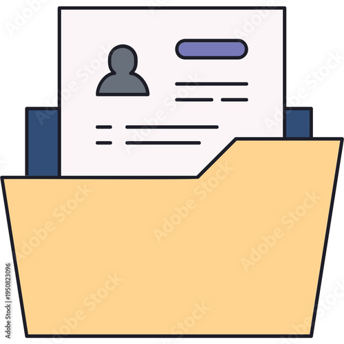 Employee Record Sticker