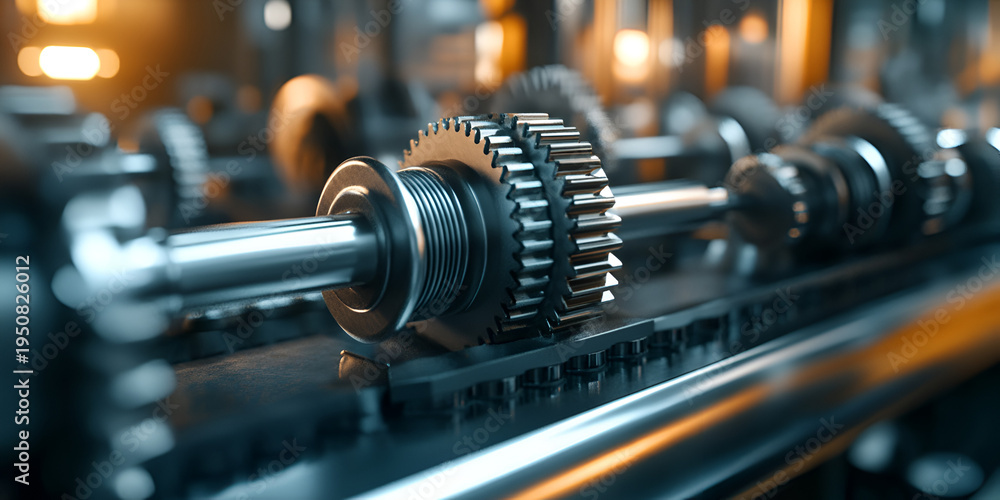 Naklejka premium Product Lifecycle Management System with Machine Learning Insights on Minimal Modern Interface