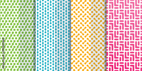 Textured wrapping textile decorative pattern