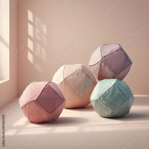 soccer ball on a wooden floor