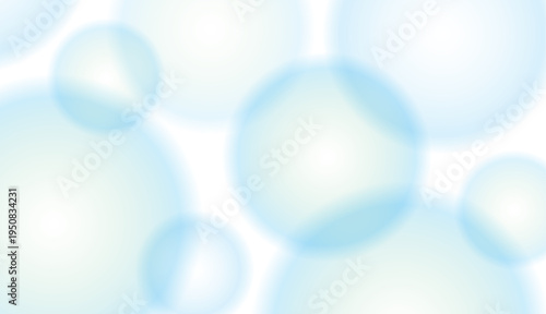 ぼんやりと浮かぶ水玉背景