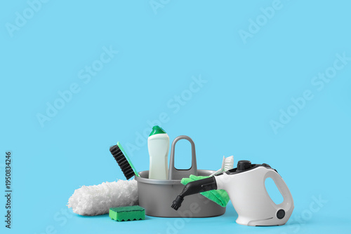 Steam cleaner with supplies...