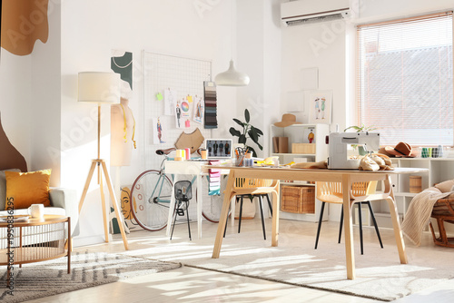 Interior of light fashion d...