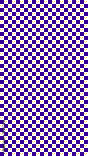 Purple and Cream Checkerboard Pattern Background vector background