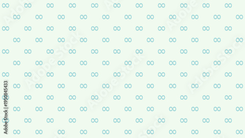 Seamless Pattern with Light Blue Zeroes vector background