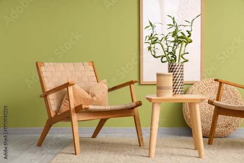 Interior of stylish living ...
