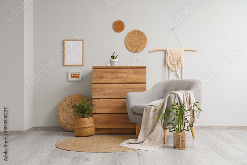 Interior of stylish living ...