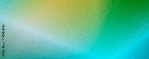 фотографія Dreamy teal and green gradient background with soft light and fine grain texture, ideal for modern web design, app interfaces, calming branding, or tech presentations