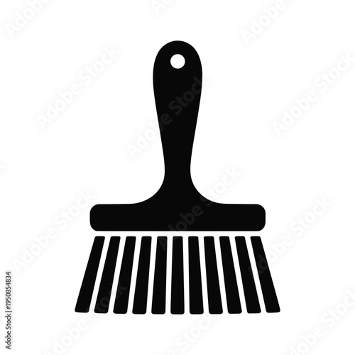 Modern cleaning brush with handle for household chores