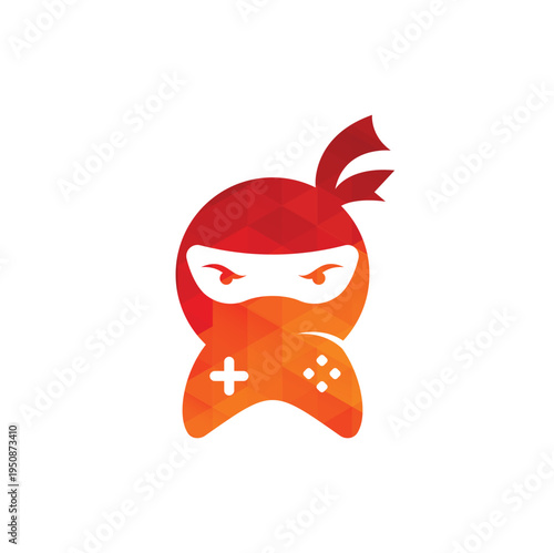 Ninja game logo design. Ninja Gaming Logo Images Stock Vectors.