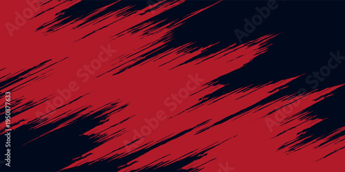 Red halftone dots blue color pattern gradient grunge texture background. Dot pop art comic sport style vector illustration. Eps10