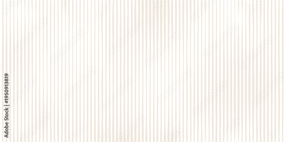 Fototapeta premium Beige and white vertical stripes background. vector design