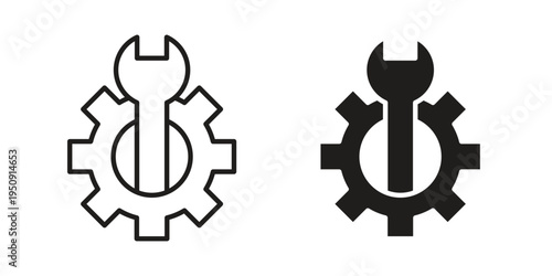 Customized icon symbol, logo illustration. Vector graphics web design.
