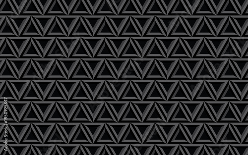 Triangle gray color seamless pattern, seamless triangle pattern