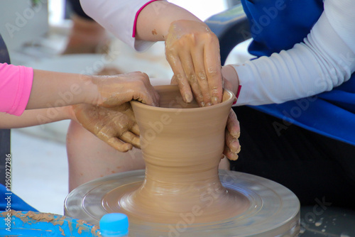 한국 전통 도자기 만들기 체험 (물레체험) 