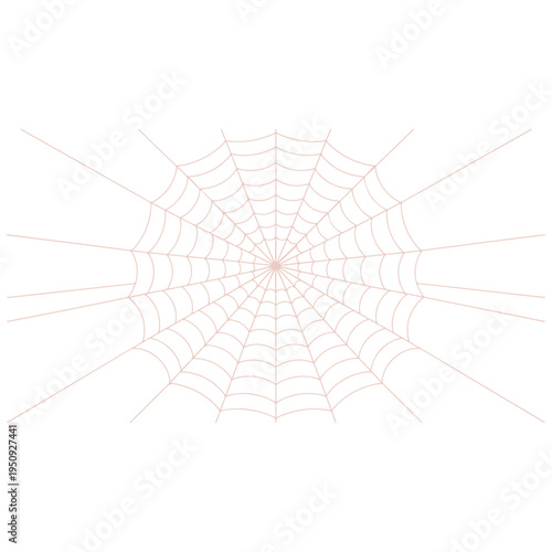 Realistic spider web vector illustration set isolated on transparent background. Creepy cobweb corner decoration for Halloween design, spooky gothic gothic aesthetic, hand-drawn net pattern graphic.
