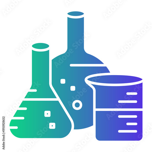 medical lab Gradient icon